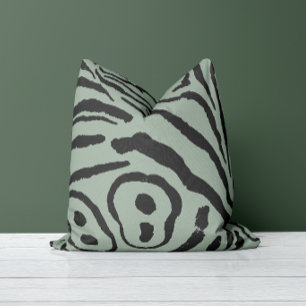 Coussin Ailes de forêt fumée d'écho