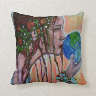 Coussin aimez la terre