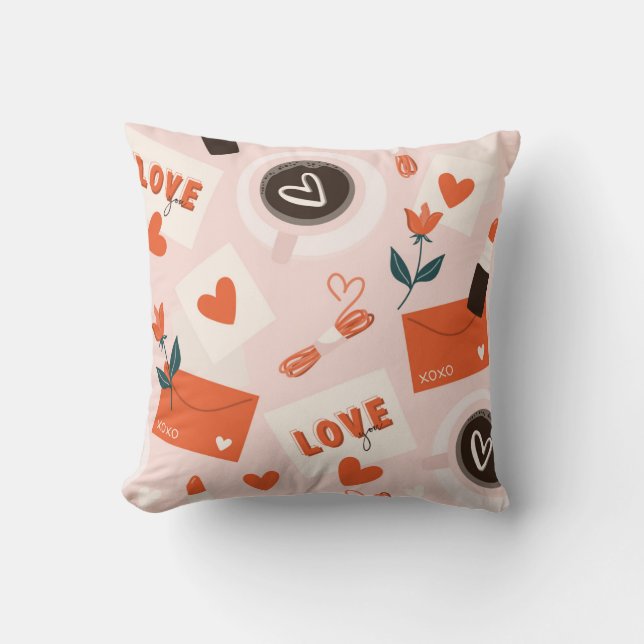 Coussin Aimez-Vous Jeter L'Oreiller (Recto)