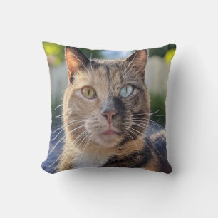 Coussin Ajouter une Personnaliser photo de chat