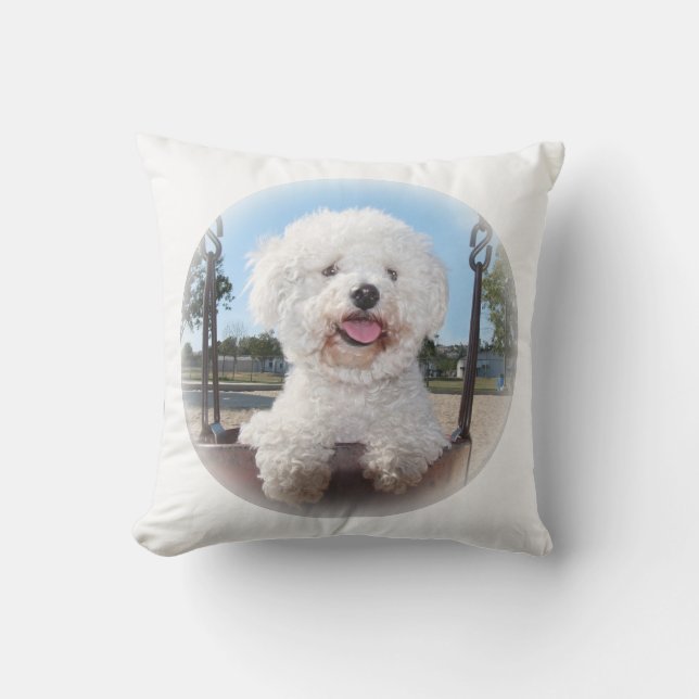 Coussin Ajoutez une photo et n'importe quel jet fait sur (Recto)