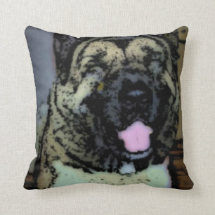 Coussin Akita de sourire