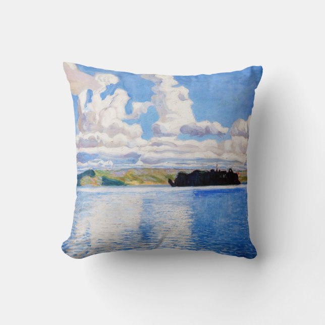 Coussin Akseli Gallen-Kallela - Tours Cloud (Recto)