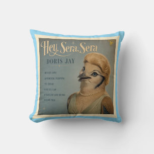 Coussin Album Doris Jay : une parodie