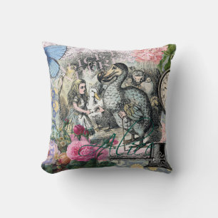Coussin Alice Classique Merveilleux Dodo Art Tenniel