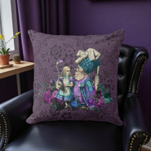 Alice rustique violet foncé