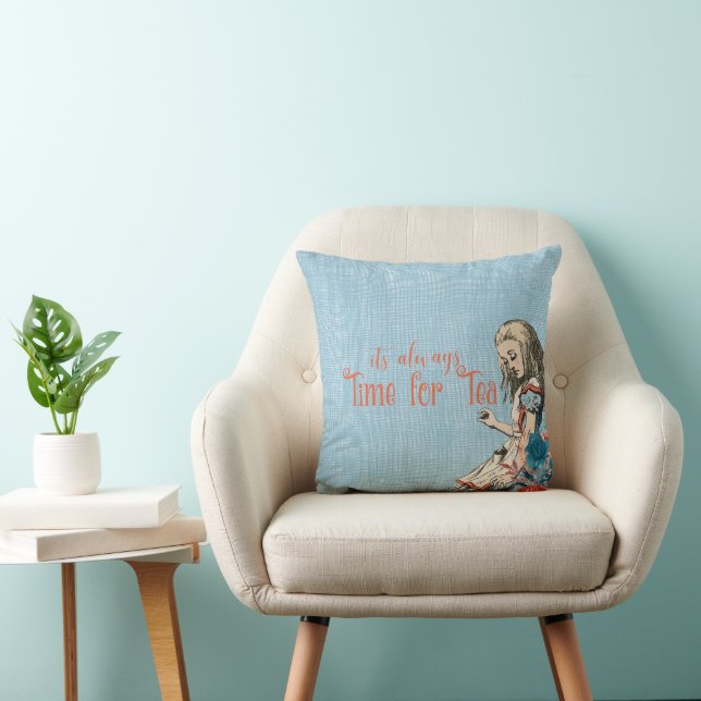 Coussin Alice Time For Tea (Chaise)