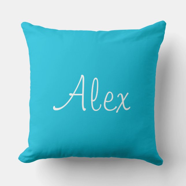 Coussin Allant Aqua (Recto)
