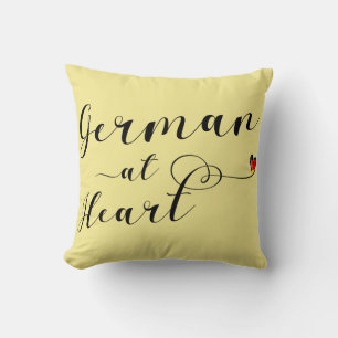 Coussin Allemand Au Coeur, Allemagne