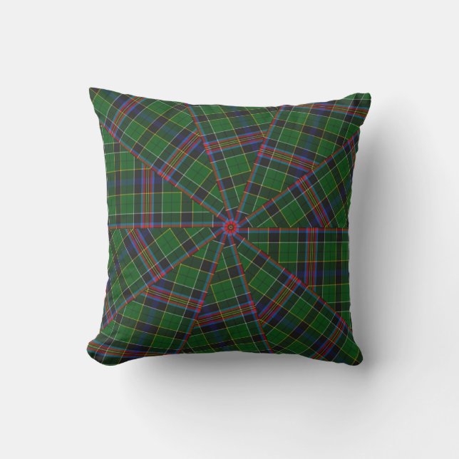 Coussin Allison Modern Tartan (Recto)