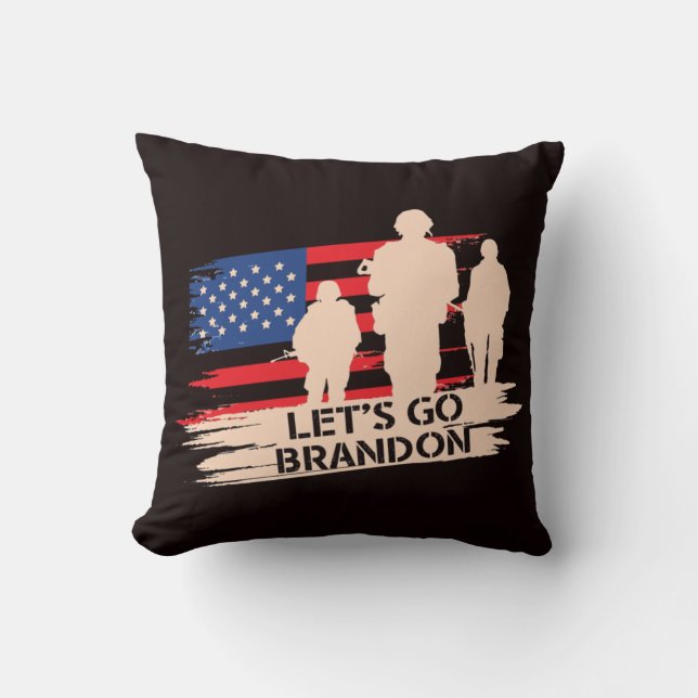 Coussin Allons Brandon (Recto)
