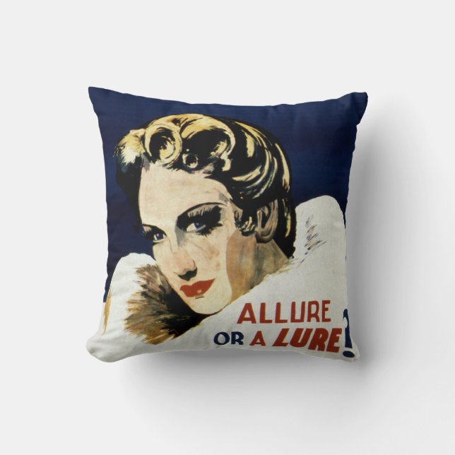 Coussin Allure ou leure ? (Recto)