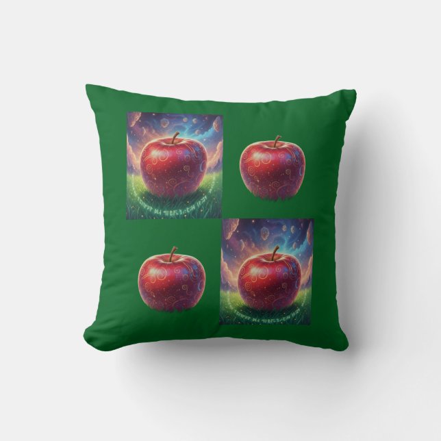 Coussin Almofada Enigma Green (Recto)