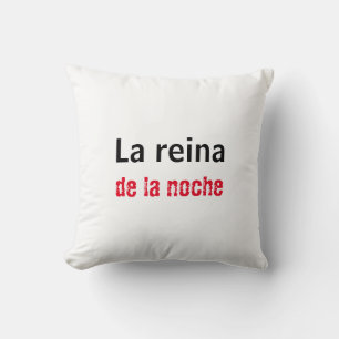 Coussin Almohada la reina de la noche