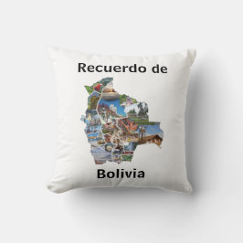 Coussin Almohada recuerdo de Bolivia