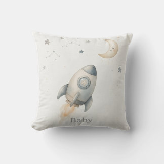 Coussin Almohadón decorativo de acuarela para la habitació