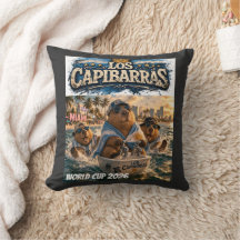  Almohadón Los Capibarras Viajeros Gasoleros