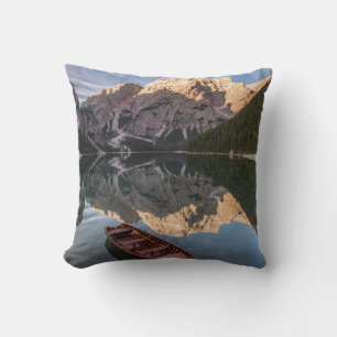 Coussin Alpes dolomitiques Pragser Wildsee Tyrol, Ital