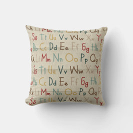Coussin alphabet