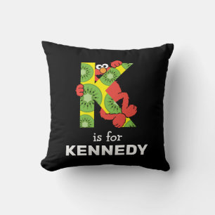 Coussin Alphabet Elmo   K Kiwi