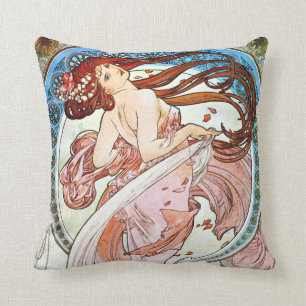 Coussin Alphonse Mucha Dance
