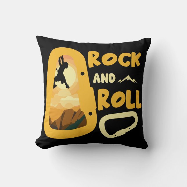 Coussin Alpinisme Haut Sur La Vie (Recto)