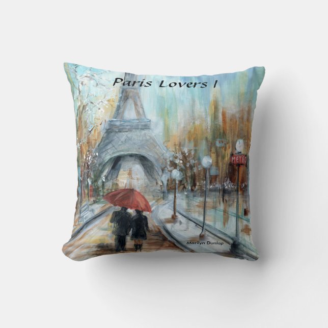 Coussin Amants de Paris I (Recto)