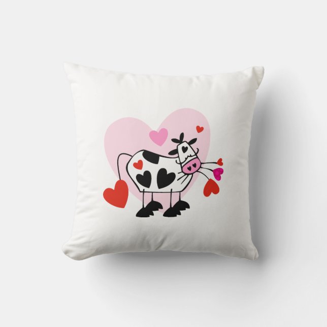 Coussin Amants de vache (Recto)