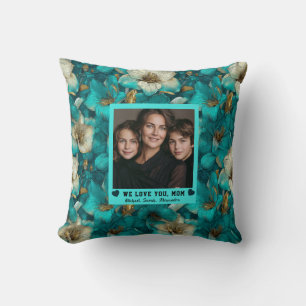 Coussin Amaryllis Grande Belle-Mère Maison Cosy Vintage
