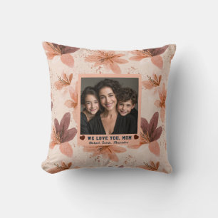 Coussin Amaryllis Maman de Chat Décoration de Ferme Artist