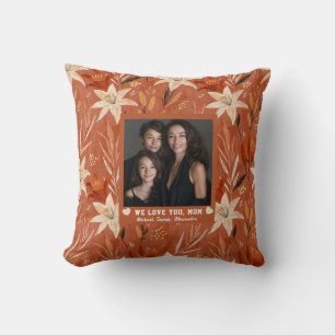 Coussin Amaryllis  Meilleure Maman Maman Décoration Intéri