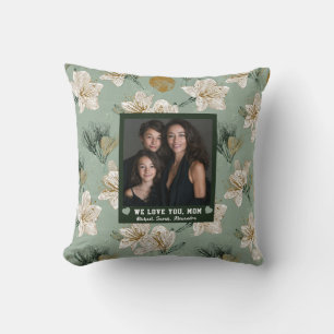 Coussin Amaryllis Première Fois Maman Maison Cosy Romantiq