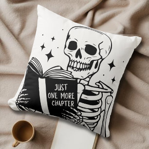 Coussin Amateur de livres, juste un chapitre de plus, sque