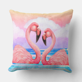 Coussin Amateurs de Flamant rose