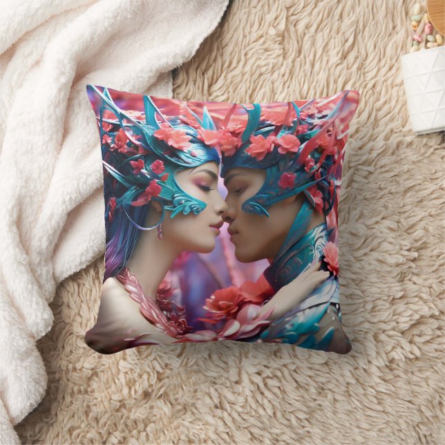 Coussin Amateurs enchantés dans le royaume de l'Imaginaire (Couverture)