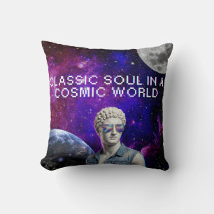 Coussin Âme classique dans un monde cosmique