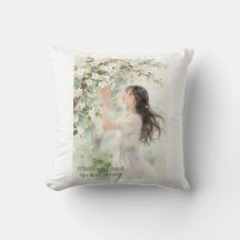 Âme de Fleur Sauvage – Fille dans un Jardin Printa