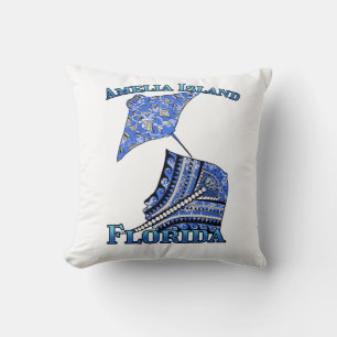 Coussin Amelia Island Florida Tribal de vacances Stingray