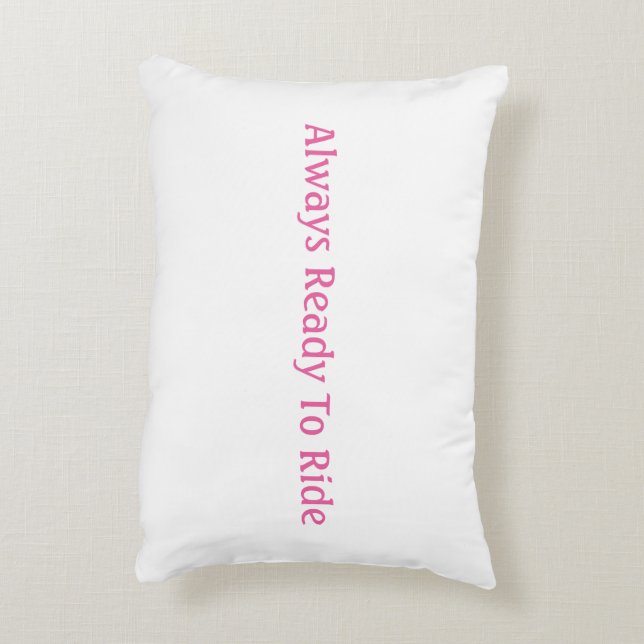 Coussin américain de logo de rose de cow-girl prêt (Dos(Vertical))
