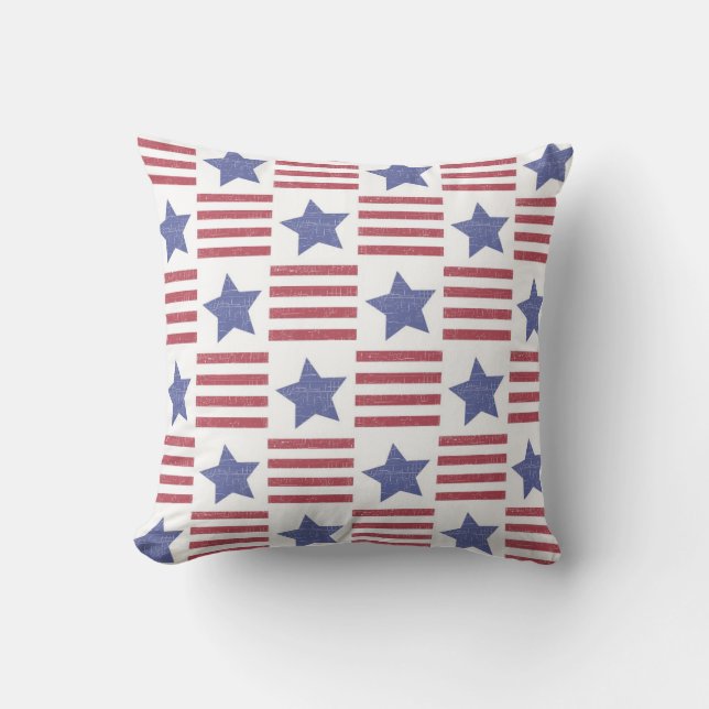 Coussin Americana rustique (Recto)