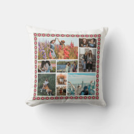 Coussin Ami-Bestie Photo personnalisée Anniversaire Cadeau