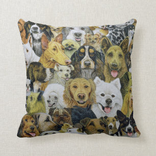Coussin Amis de chien