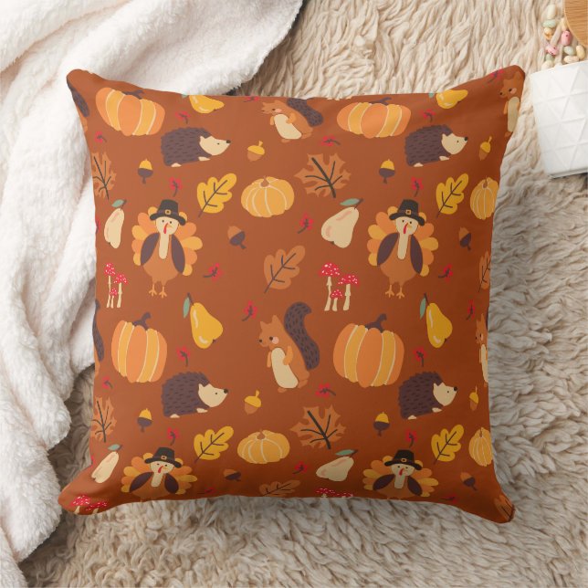 Coussin Amis de l'automne (Couverture)