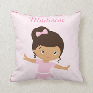 Coussin Amis doux de ballerine personnalisés