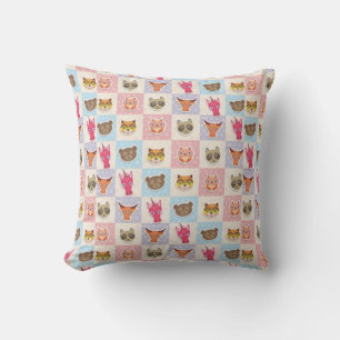 Coussin Amis en peluche mignons