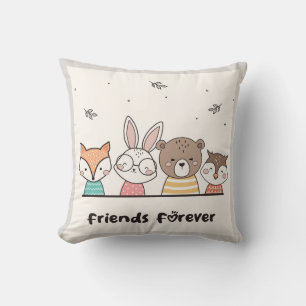 Coussin Amis pour toujours