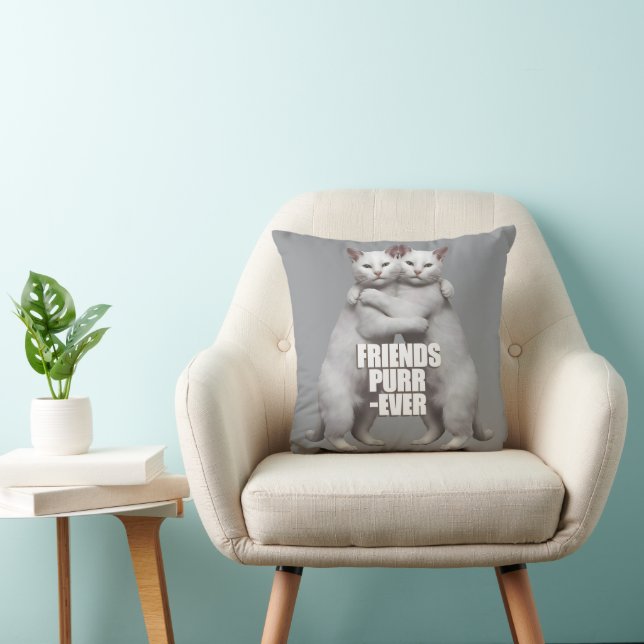 Coussin Amis Purr-Ever (Chaise)
