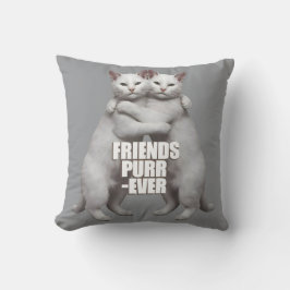 Coussin Amis Purr-Ever