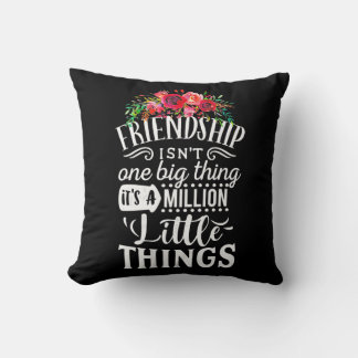 Coussin Amitié C'Est Un Million De Petite Chose