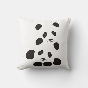 Coussin Amitié des pandas